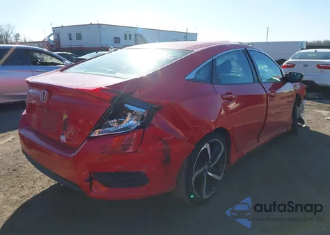 2016 Honda Civic Lx z USA, uszkodzony, nr VIN 2HGFC2F56GH558331